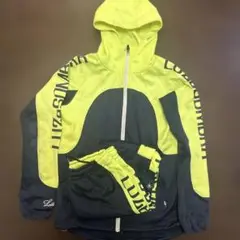 ルースイソンブラフード付きジャージとジャージパンツセット　サイズXS