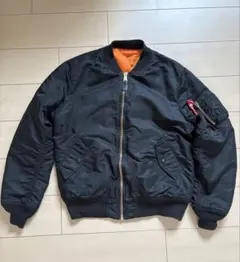 90s ALPHA MA-1 M-TALL / MADE IN USA ブラック - メルカリ