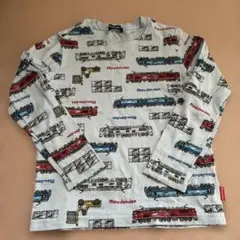 Moujonjon 貨物列車 長袖 Tシャツ120