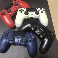 PS4 ワイヤレスコントローラー　4個セット