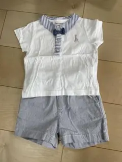 キリンのソフィのポロシャツとGAPのショートパンツセット 95cm以下