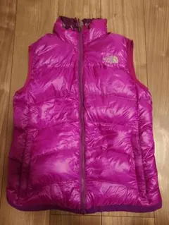 THE NORTH FACE ダウンベスト パープル M