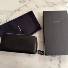 SAINT LAURENT ブラック 長財布