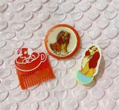 ディズニー　101匹ワンちゃん　レディ＆トランプ　おまけ　昭和　レトロ