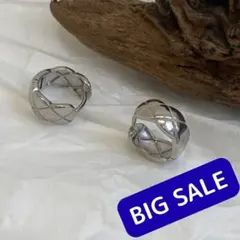 ◇ピアス ココ クラッシュ キルティング silver925 シルバー 高見え