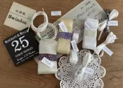 オーガンジー素材リボン他色々なセット9点