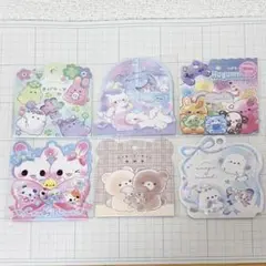 ６種セット ★ フレークシール クーリア ミニフレークシール フルフルシール