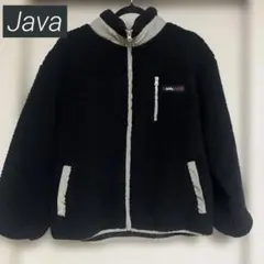 フリースジャケット ブラック Java
