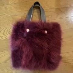 アコモデ　ファーバッグ