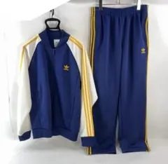 adidas アディダス ジャージ トラックジャケット パンツ セットアップ 青