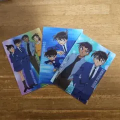 名探偵コナン　ミニミニクリアファイル×3のサムネイル