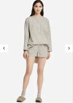 ユニクロ × INES DE LA FRESSANGE⭐︎フランネルパジャマ