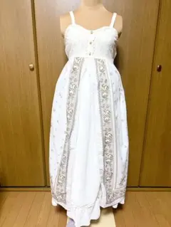 axes femmeアクシーズファム ミュルーズ染織美術館コラボ 花柄ワンピース