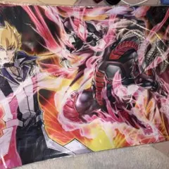 遊戯王　レッドアイズダークネスメタルドラゴン　プレイマット　プレマ　未開封 遊戯王 未開封 レッドアイズダークネスメタルドラゴン ハーフプレイ