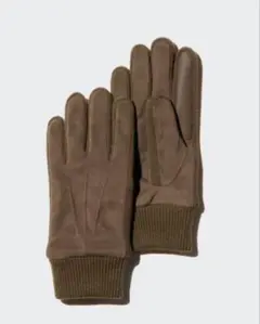 【XL】ヒートテックライニンググローブスウェードタッチ