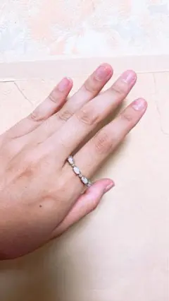 ネパール館☆関西万博会場限定☆オパール風ストーンリング☆万博2025☆オパール☆
