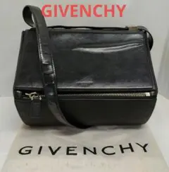 AQY21 紀梵希 極美品 潘朵拉盒子 肩背包 銀色五金