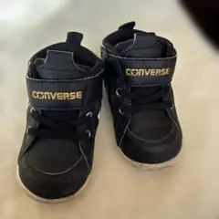 コンバース ミニインチスター 14cm ブラック/ゴールド