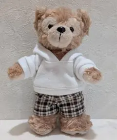 060 ダッフィー&シェリーメイ　ハンドメイドコスチューム　ぬいばサイズ