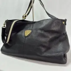 ATAO アタオ elvy エルヴィ 2way ショルダーバッグ レザー BKのサムネイル