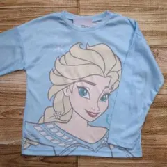 新品 未使用 ディズニー アナと雪の女王 エルサ 長袖Tシャツ ロンＴ 120
