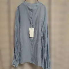 SELECT MOCA ライトブルー シャツ バルーン袖　Mサイズのサムネイル