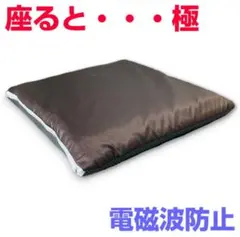 座ると…極 電磁波対策＆元気を守る高機能座布団 丸山式 電磁波防止 電磁波カット