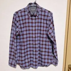 メンズチェックネルシャツ