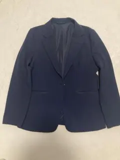 GU ウォッシャブルテーラードジャケット　ネイビー
