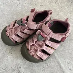 KEEN アウトドアサンダル ピンク 16 cm