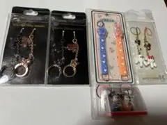 ディズニーリゾート　ディズニーストア　ペアストラップ　まとめ売り