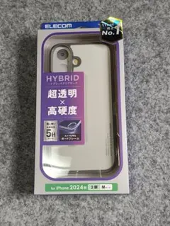 ELECOM HYBRID CLEAR CASE for iPhone 16
