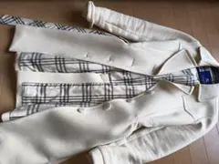 BURBERRY BLUE LABEL ホワイトロングコート38