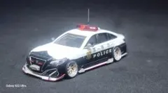 トミカリミテッド　クラウンパトカー(改)(稀少ドアミラー付き)鬼キャン～！ トミカリミテッド クラウンパトカー(改)(稀少ドアミラー付き)鬼キャン