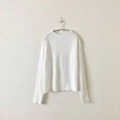 any FAM/エニィ ファム メロー使い シアートップス ホワイト 3のサムネイル
