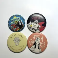 千と千尋の神隠し　缶バッジコレクション　リン　湯婆婆　カオナシ　神様