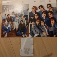 SnowMan 2025 オフィシャルカレンダー付属品　フォトスタンド　スノカレ