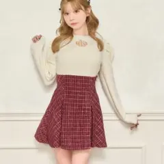 apres jour アソートハイウエストスカパン ボルドー