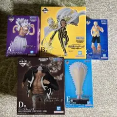 ワンピース　一番くじ　A賞　ルフィ　B賞　黄猿　C賞　サンジ　D賞　E賞　セット