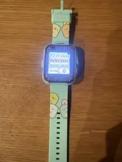 すみっコぐらし デジタル腕時計 ミントグリーン