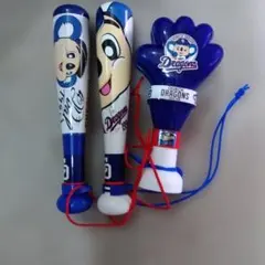 中日ドラゴンズ　応援ハンド＆ミニバットのサムネイル