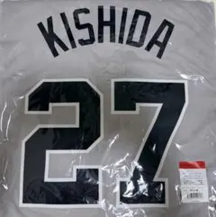 【新品未開封】ジャイアンツ 岸田行倫 レプリカユニフォーム ビジター Lサイズ