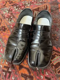 値下げ】Maison Margiela Tabi レザーシューズ2way型 - メルカリ