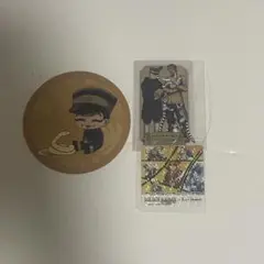 ゴールデンカムイ 宇佐美 鯉登 月島 東武動物公園 カード コースターステッカー