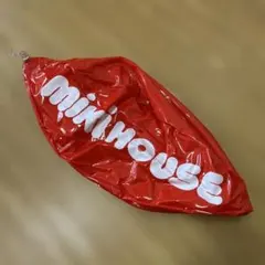 MIKI HOUSE ビーチボール 赤 ロゴ入り
