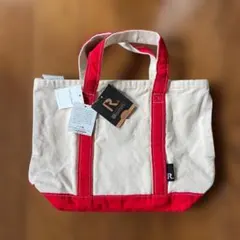 新品 미사용 ROOTOTE ルートート キャンバストートバッグ レッド 赤