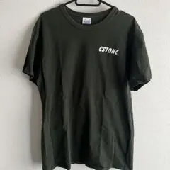 CSTONE オリーブ色 Tシャツ M