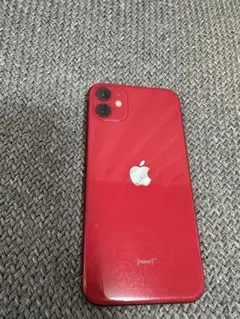 iPhone 11 RED 本体 128G 画面線あり　SIMフリー