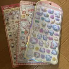 ハローキティ ボンボンドロップシール