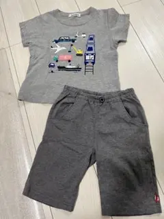 familiar ファミリア 半袖　Tシャツ　ハーフパンツ　フォーマル　110㎝